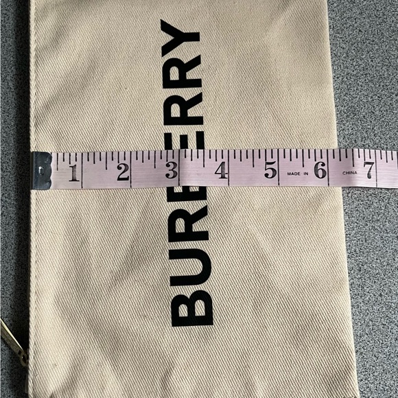 Burberry Canvas Cosmetic/Make Up Wristlet Bag - Picture 13 of 15